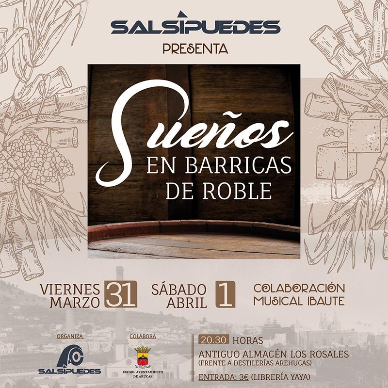 SALSIPUEDES PRESENTA ´SUEÑOS EN BARRICAS DE ROBLE´