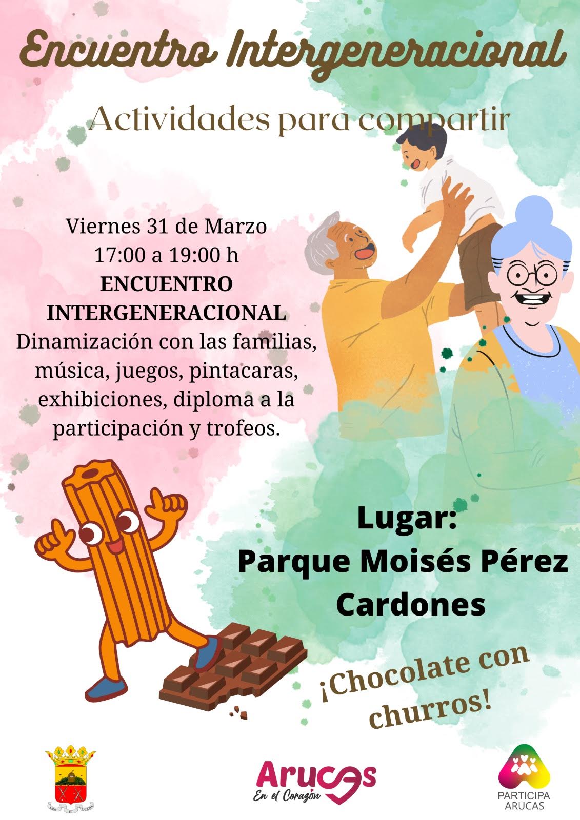 ENCUENTRO INTERGENERACIONAL EN EL PARQUE MOISÉS PÉREZ DE CARDONES - ACTIVIDADES PARA COMPARTIR
