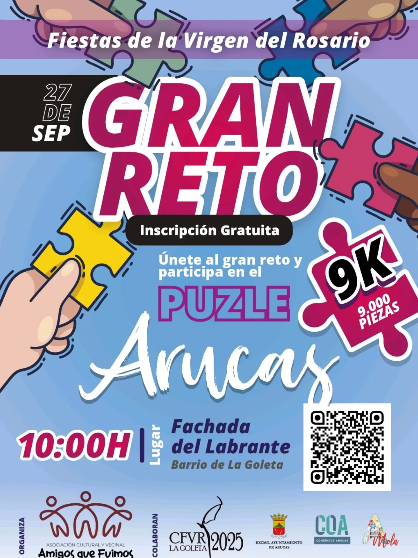GRAN RETO PUZZLE 9.000 PIEZAS
