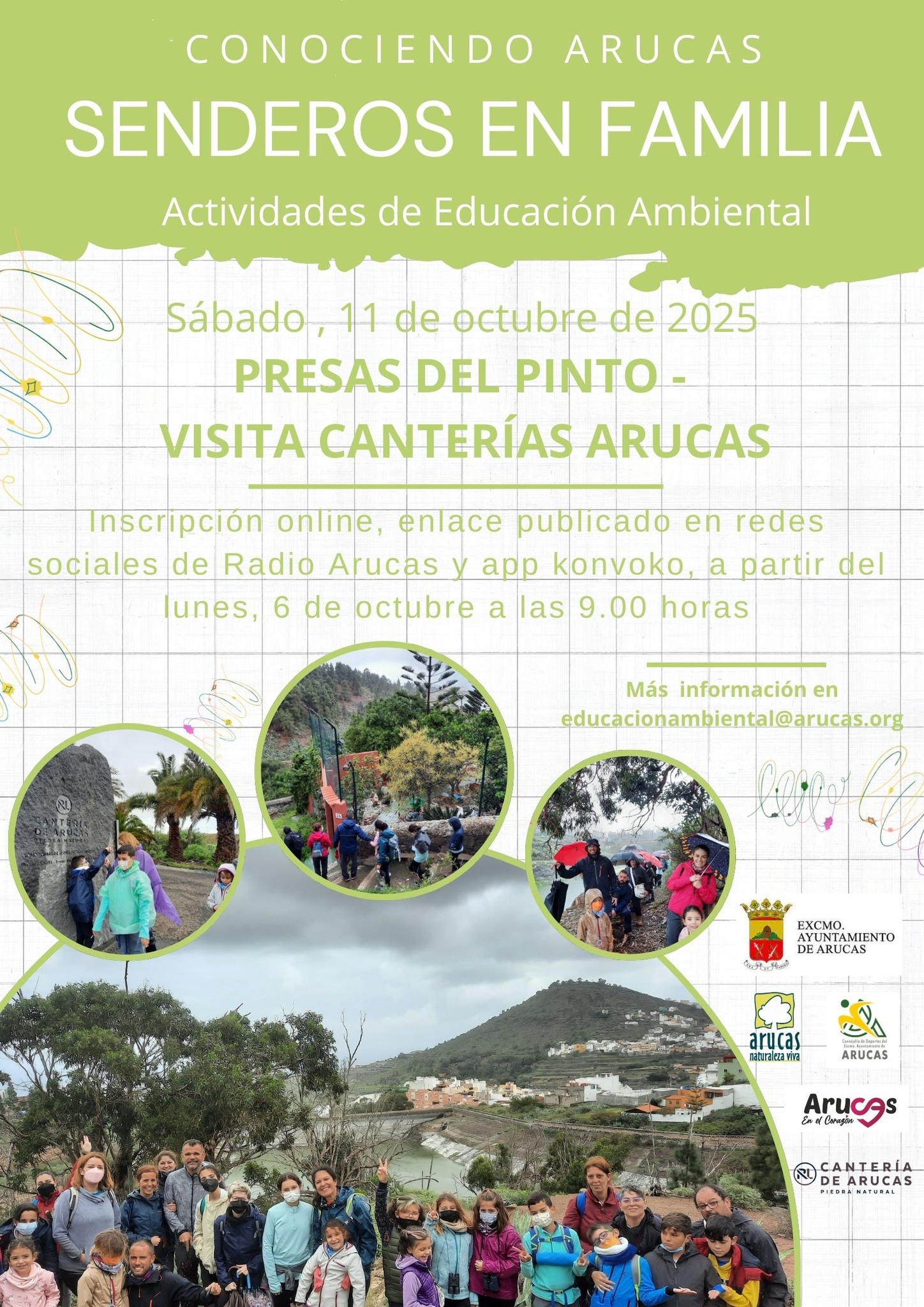 Imagen de SENDEROS EN FAMILIA : PRESAS DEL PINTO...