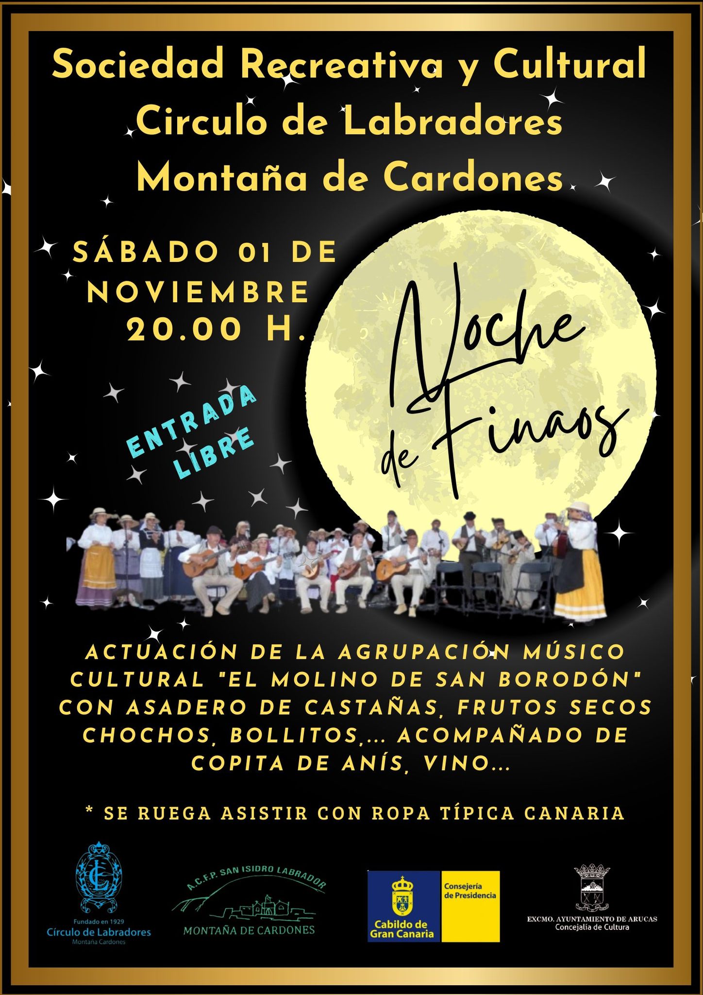 Imagen de NOCHE DE FINAOS EN MONTAÑA CARDONES