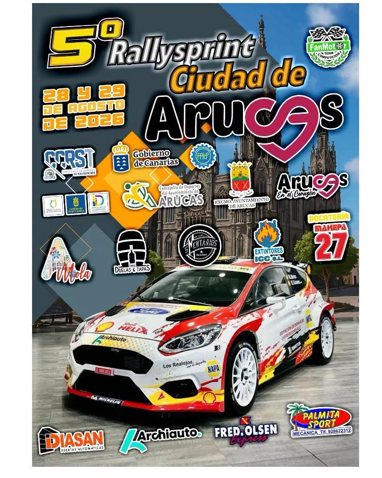 Imagen de 5º RALLYSPRINT CIUDAD DE ARUCAS