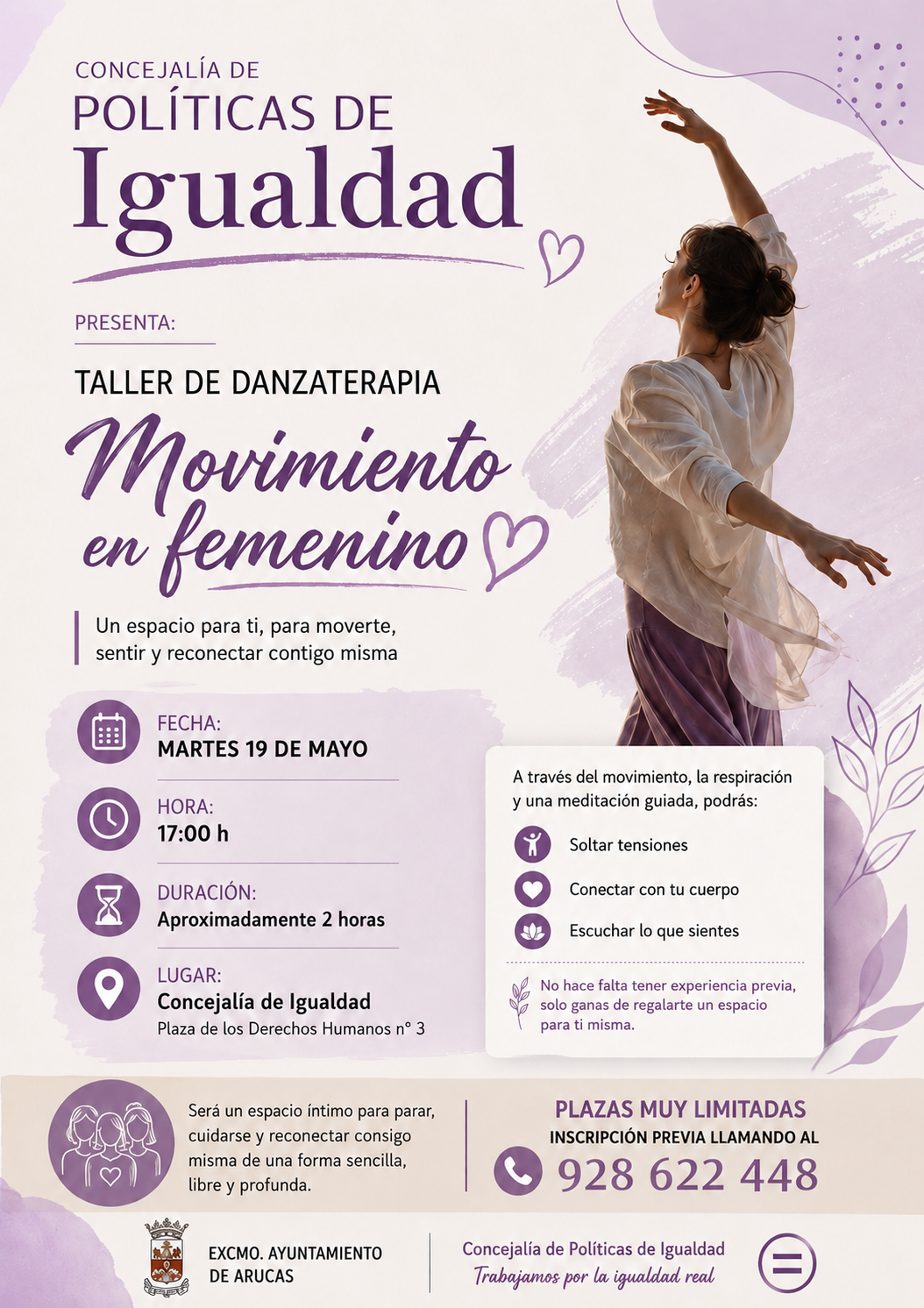 Imagen de TALLER DE DANZATERAPIA MOVIMIENTO EN...