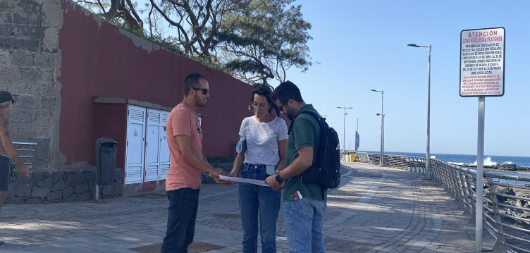 El Ayuntamiento de Arucas inicia las obras de mejora en la Avenida de Los Charcones