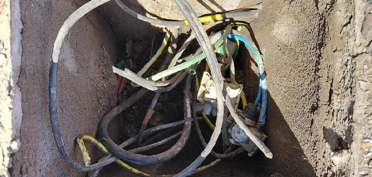 Imagen de El robo de cableado en la plaza del...