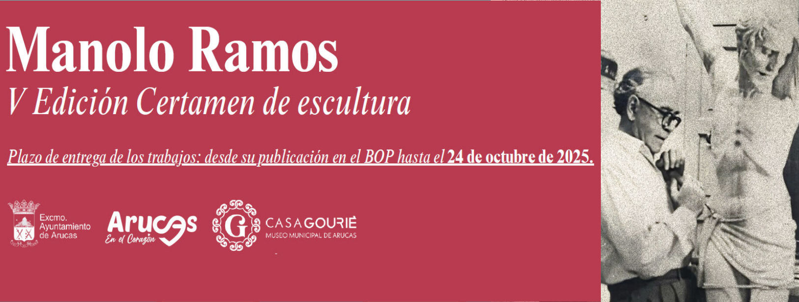 V EDICIÓN DEL CERTAMEN DE ESCULTURA MANOLO RAMOS