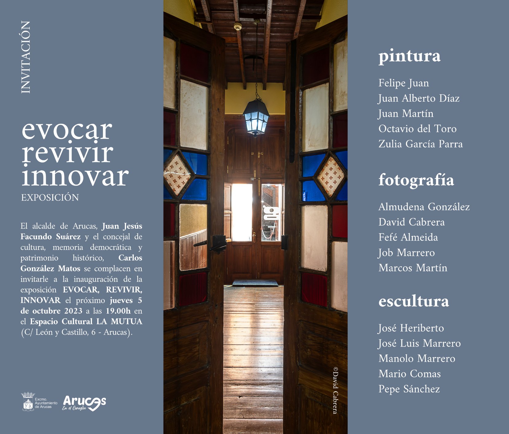 EXPOSICIÓN EVOCAR REVIVIR INNOVAR
