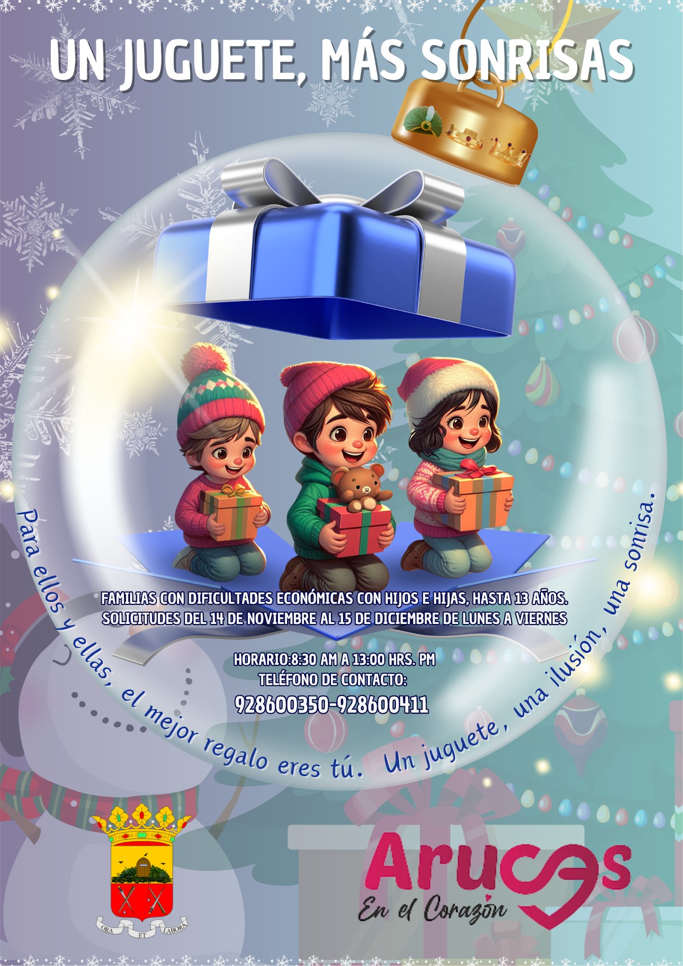 UN JUGUETE, MÁS SONRISAS