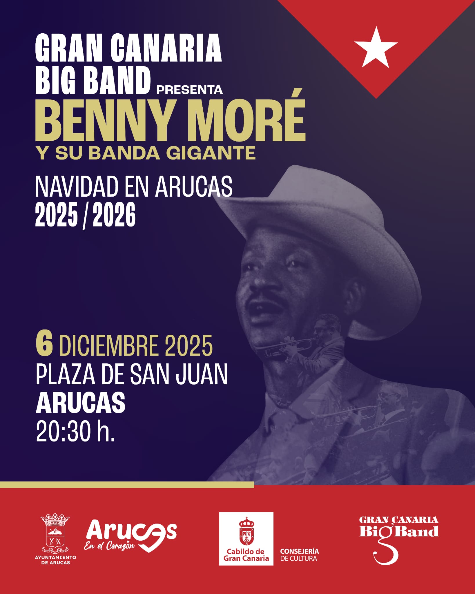GRAN CANARIA BIG BAND PRESENTA BENNY MORÉ Y SU BANDA GIGANTE