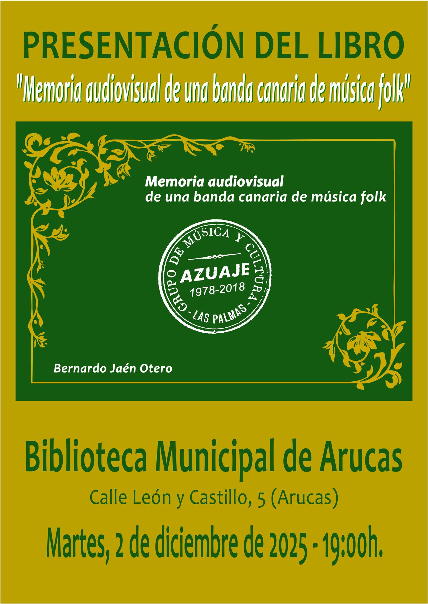 Imagen de PRESENTACIÓN DEL LIBRO ´MEMORIA...