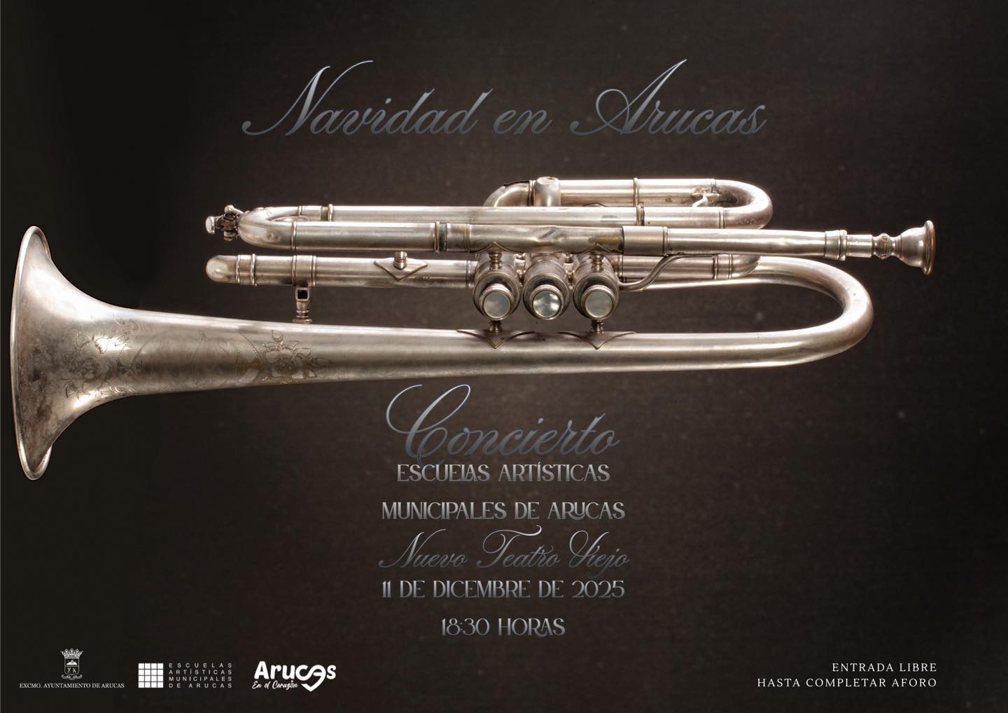 NAVIDAD EN ARUCAS - CONCIERTO DE LAS ESCUELAS ARTÍSTICAS MUNICIPALES DE ARUCAS