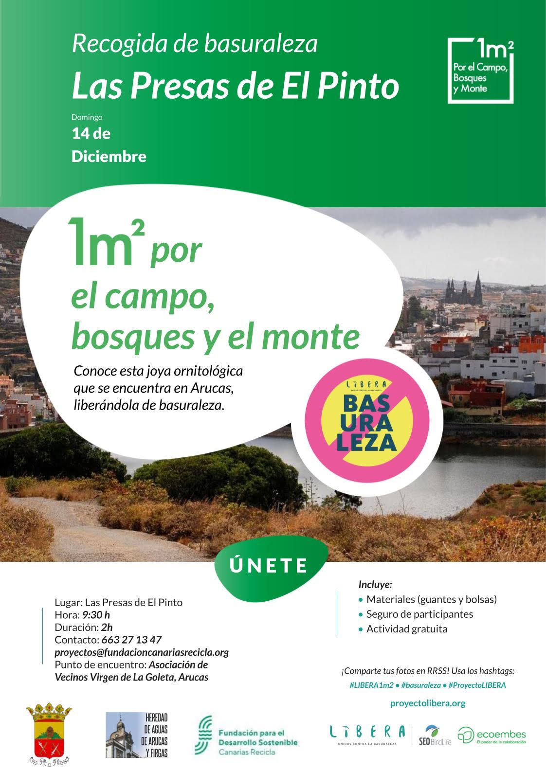 RECOGIDA DE BASURALEZA - LAS PRESAS DEL PINTO