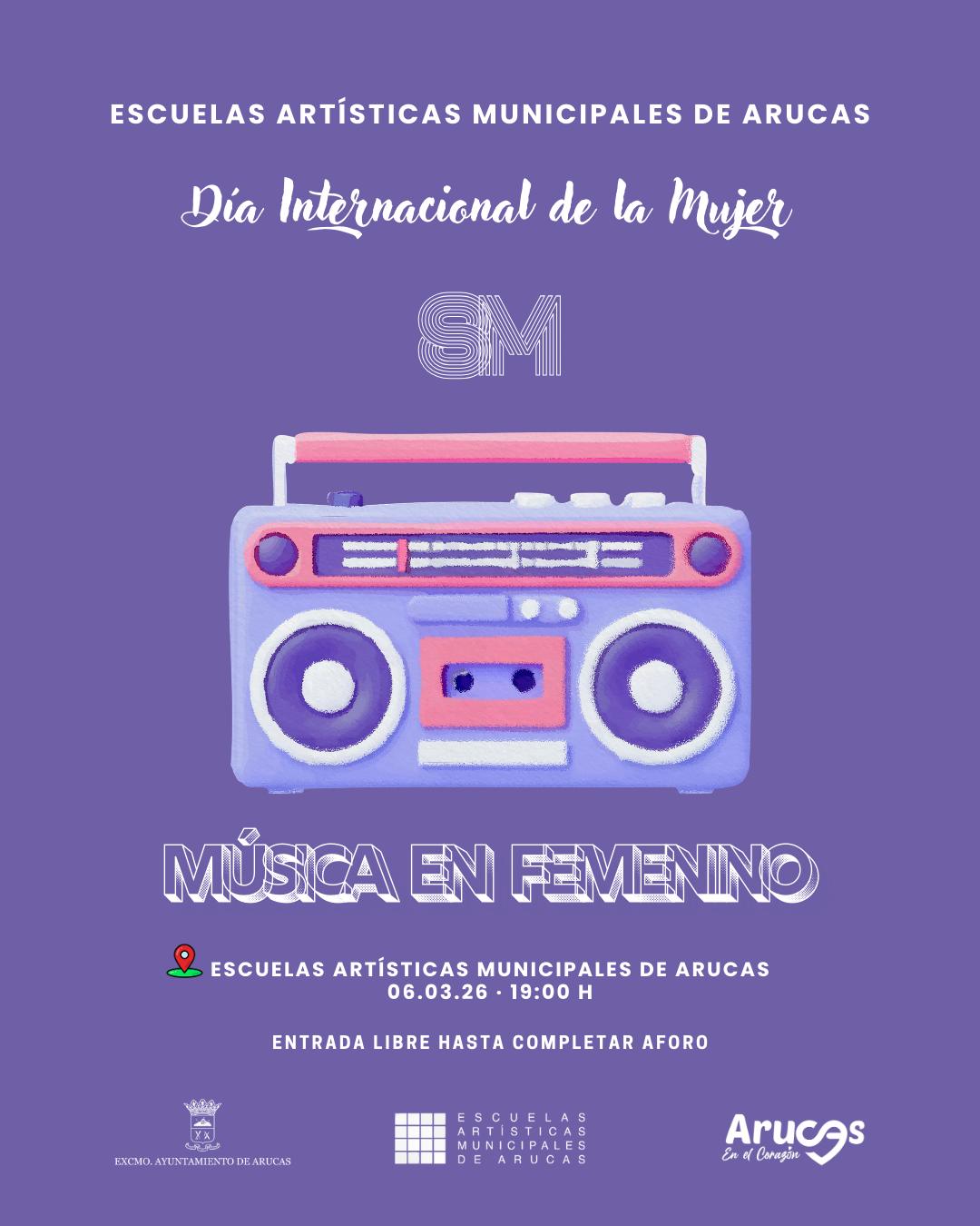 Imagen de MÚSICA EN FEMENINO - DÍA...