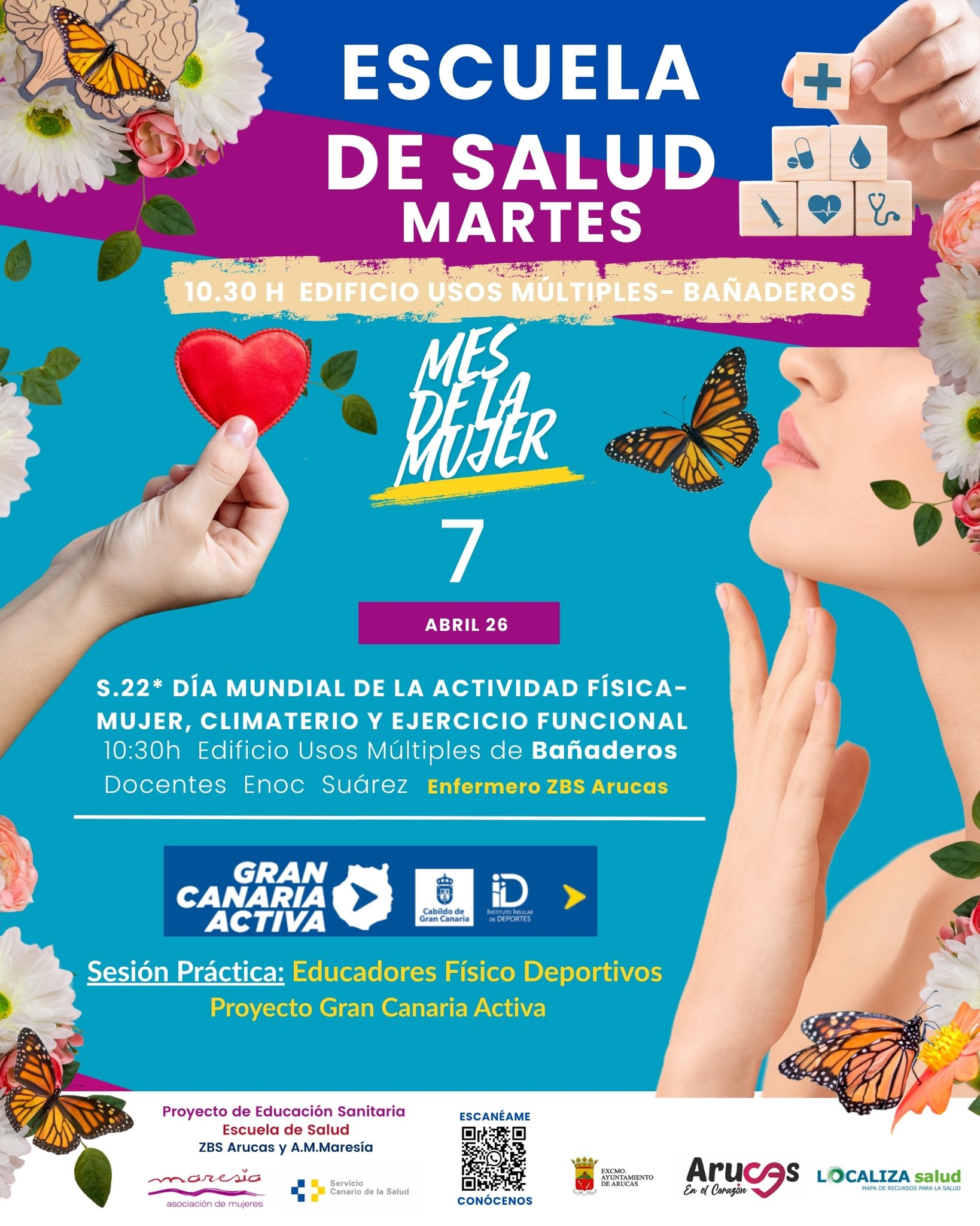 Imagen de ESCUELA DE SALUD - MES DE LA MUJER