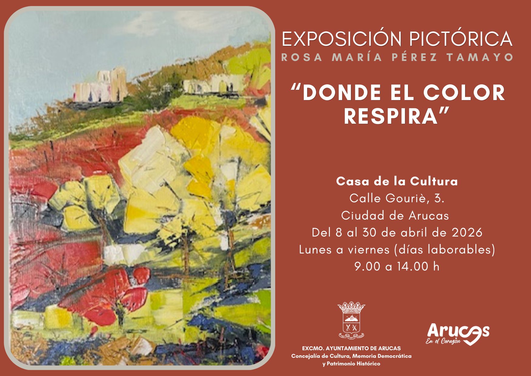 Imagen de EXPOSICIÓN PICTÓRICA ´DONDE EL COLOR...