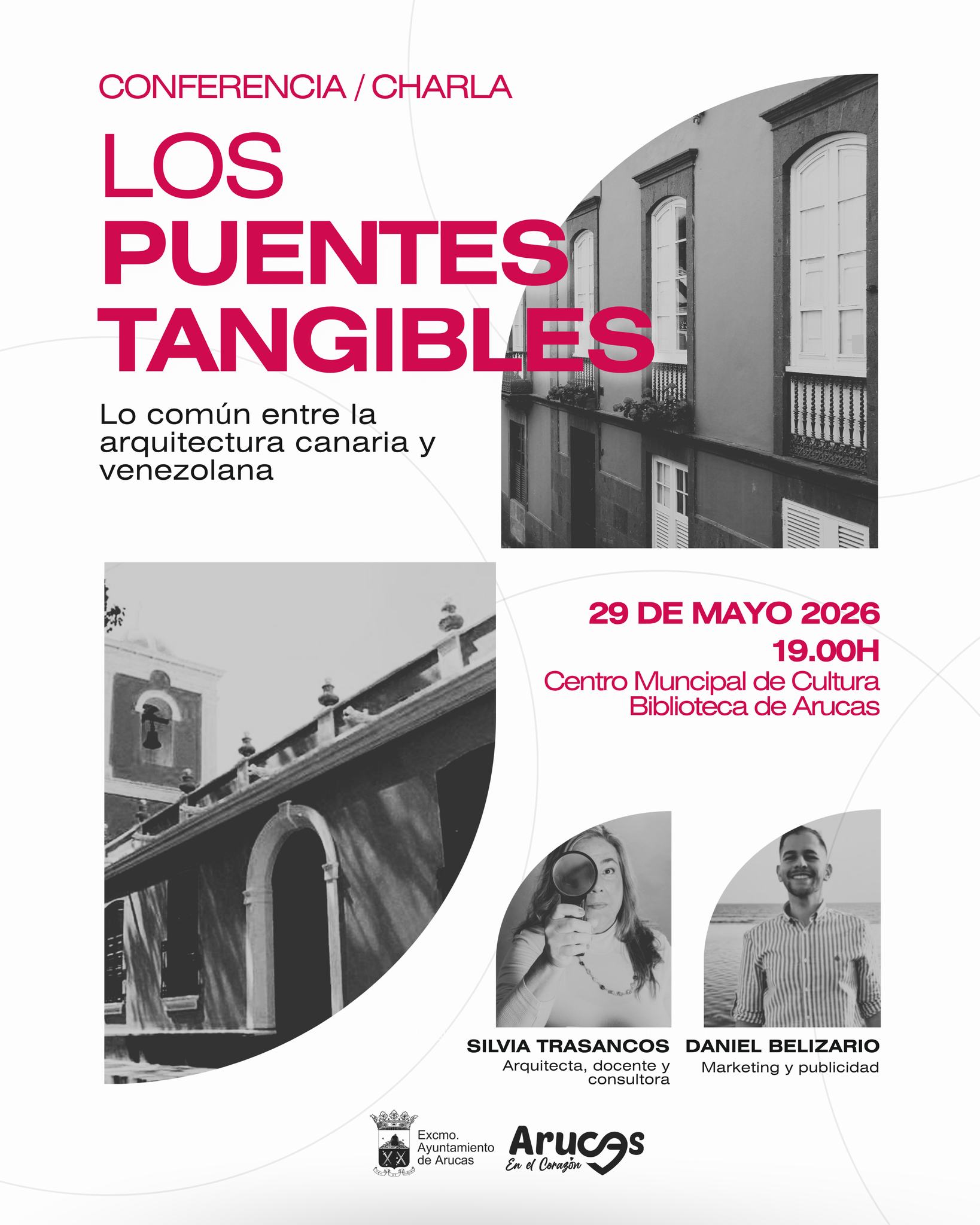 CONFERENCIA/CHARLA LOS PUENTES TANGIBLES