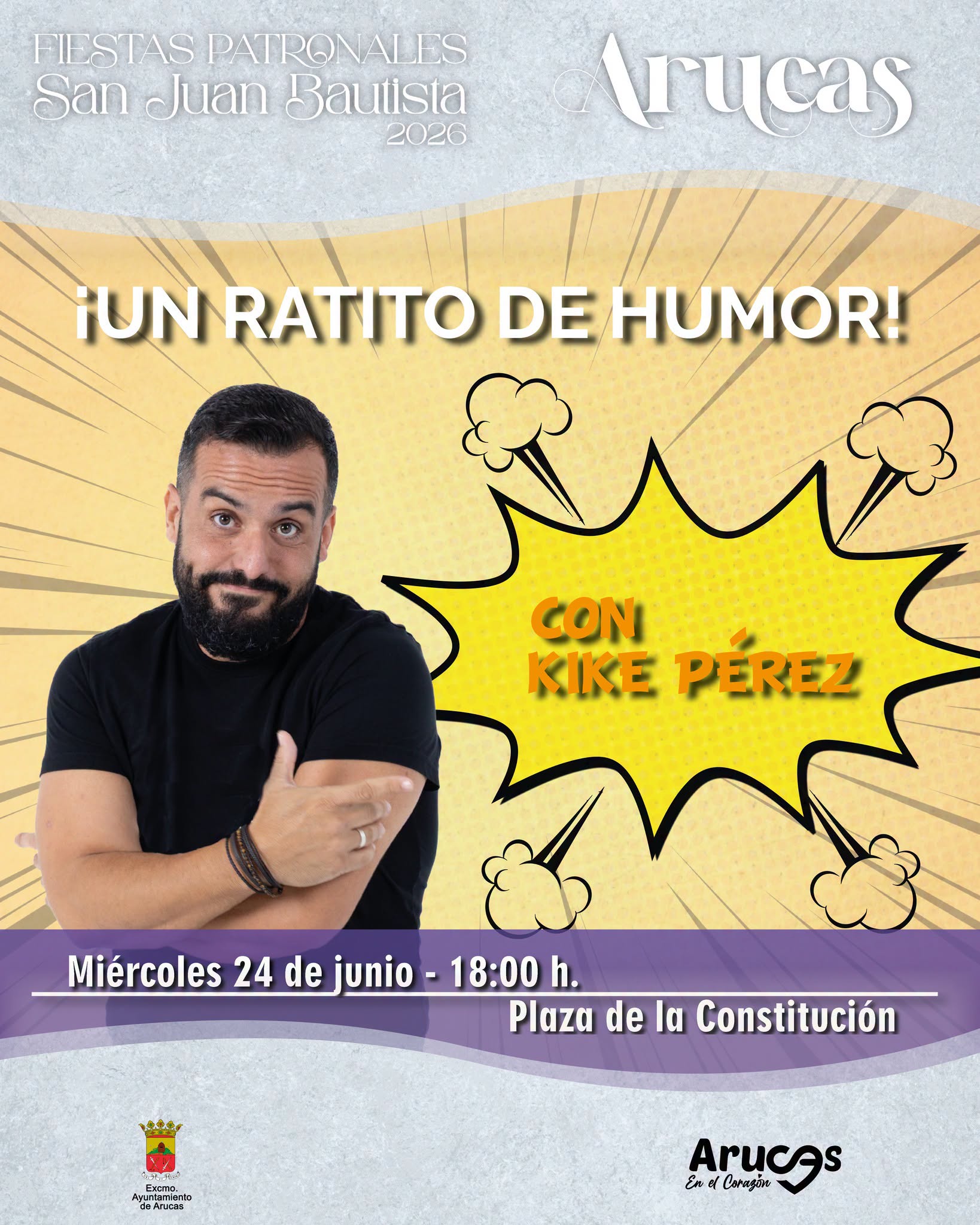 Imagen de ¡UN RATITO DE HUMOR! CON KIKE PÉREZ