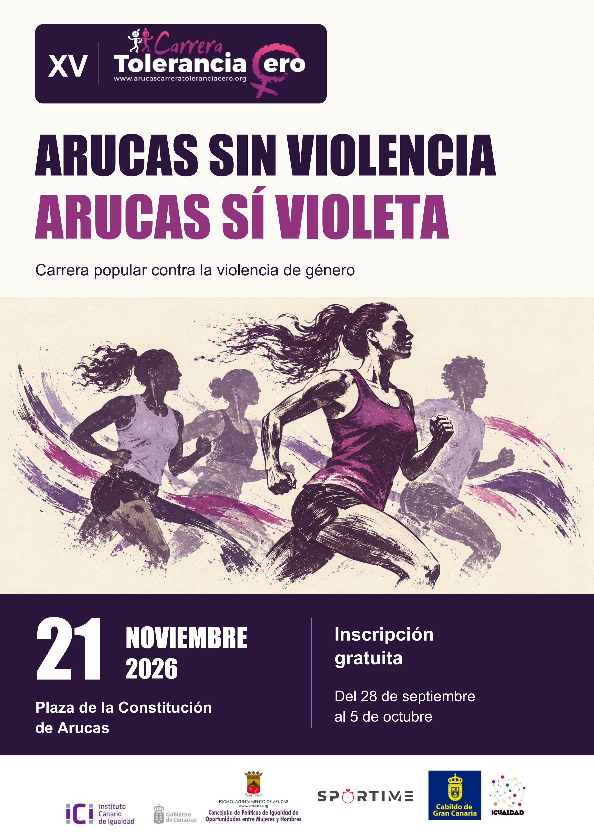 XV CARRERA TOLERANCIA CERO