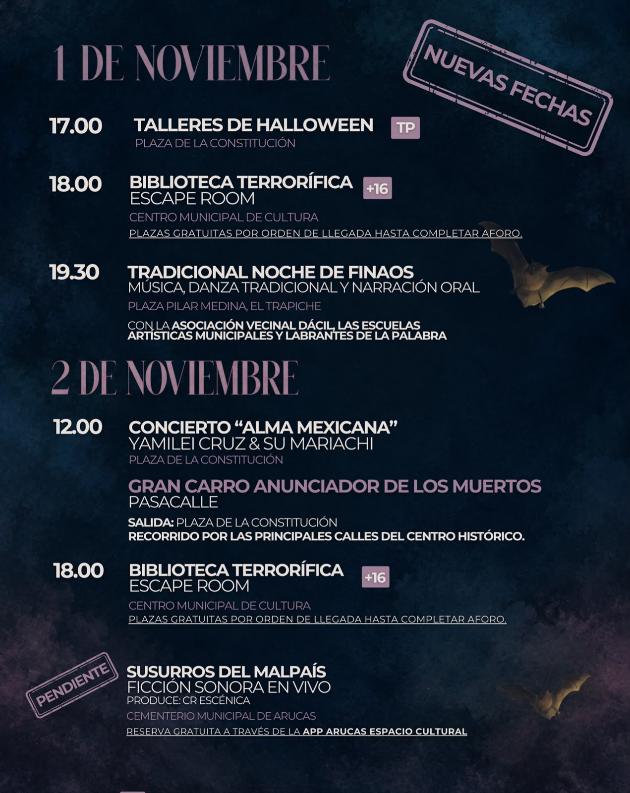 Imagen de DIVINA MUERTE - Dias 1 y 2 de noviembre