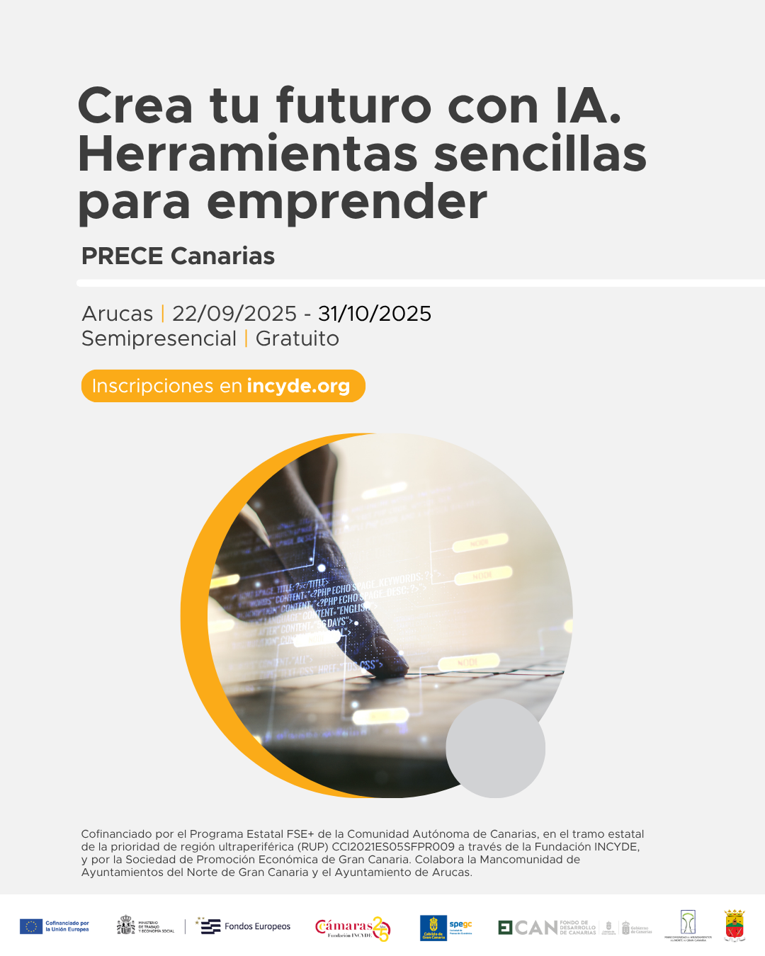 Imagen de CREA TU FUTURO CON IA. HERRAMIENTAS...