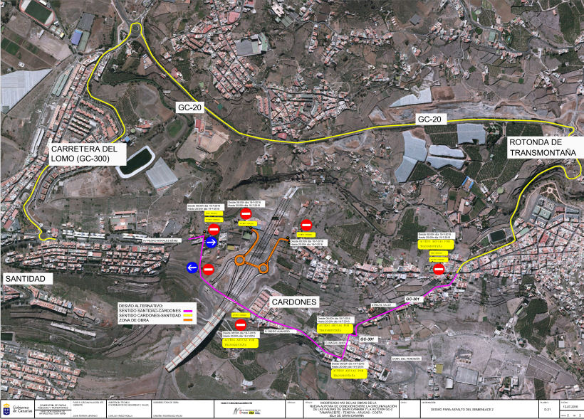 
												Imagen de Cambios de circulación por obras en el...