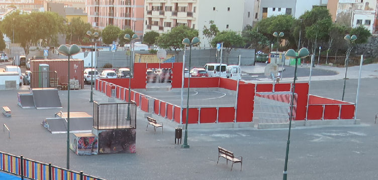 Imagen de Apertura de una nueva cancha...