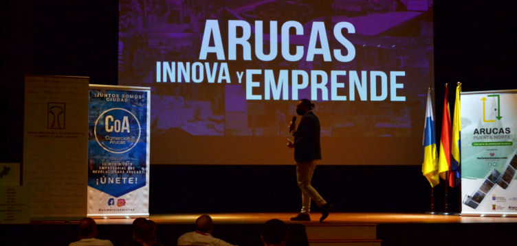 Se celebran las primeras jornadas para empresarios del municipio de Arucas.