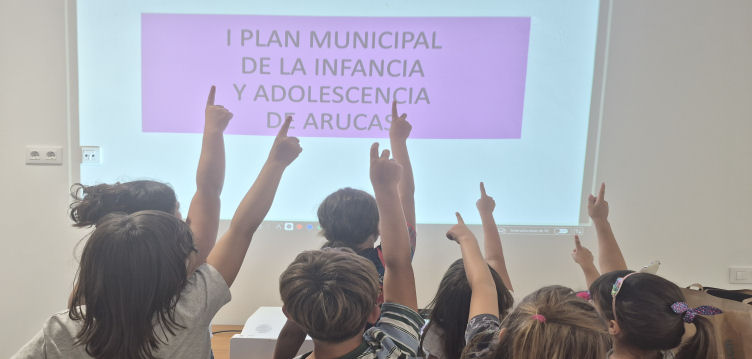 Imagen de La población infantojuvenil de Arucas...