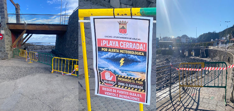 Imagen de Cerrados al baño los accesos a las...