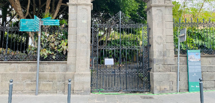 El Ayuntamiento de Arucas comunica el cierre del parque municipal temporalmente.