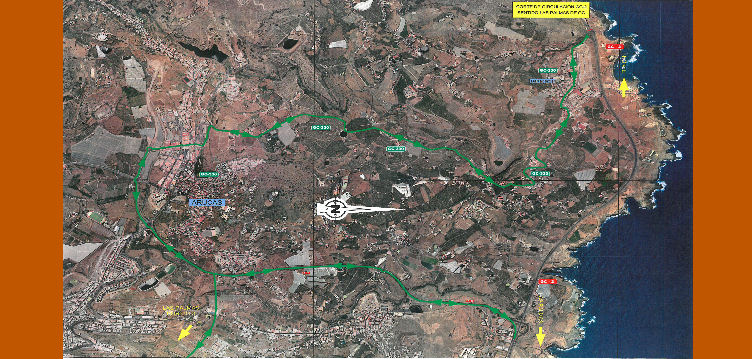 Las obras de la IV fase de la circunvalación obligan a un corte nocturno de tráfico en Arucas el próximo día 15