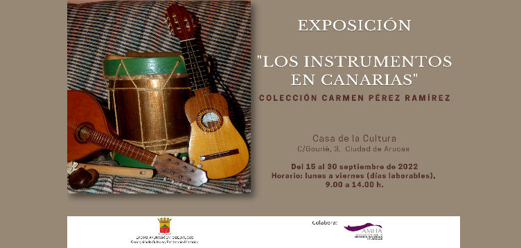 La Casa de La Cultura acoge una muestra de instrumentos tradicionales canarios