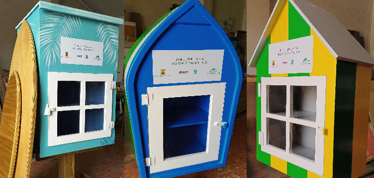 El Ayuntamiento de Arucas inaugura 3 pequeñas bibliotecas en zonas de la costa 