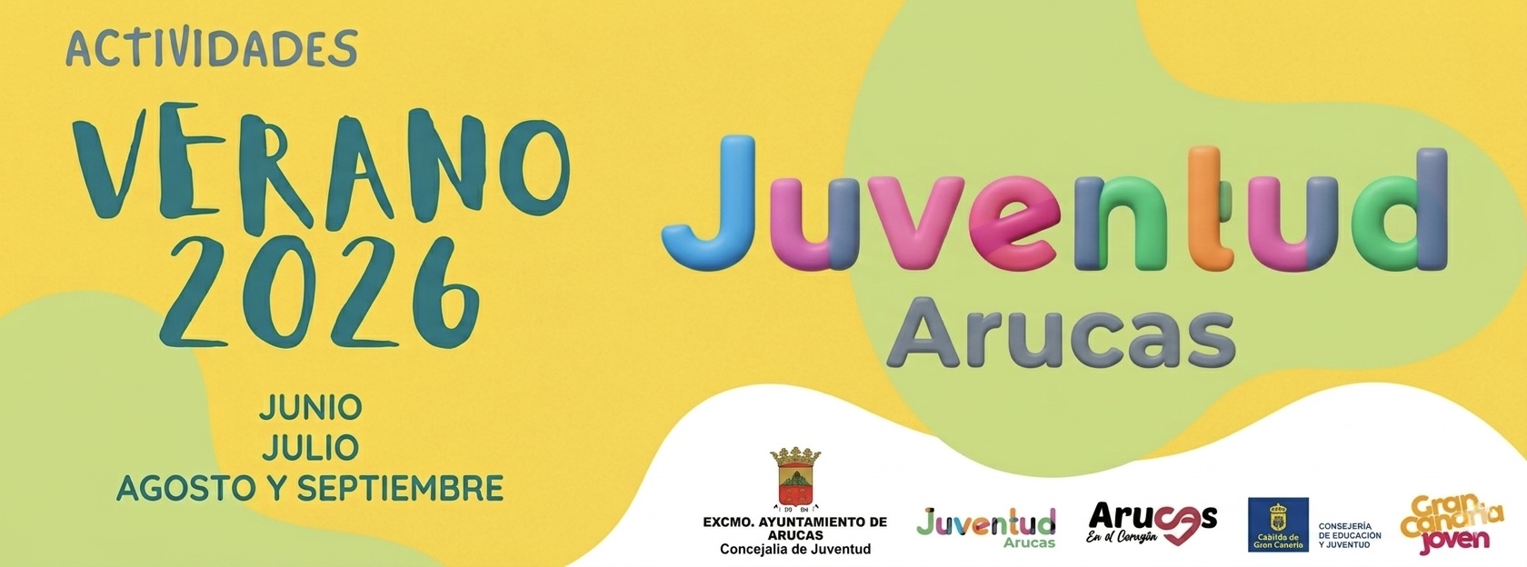 ACTIVIDADES VERANO 2026 - JUVENTUD ARUCAS