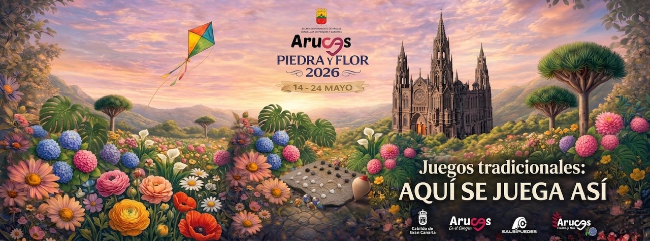 ARUCAS PIEDRA Y FLOR 2026