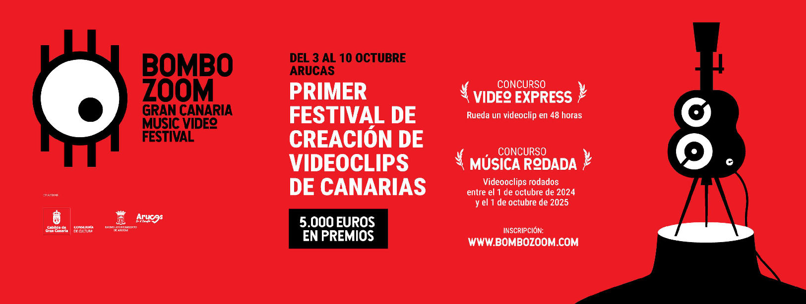 BOMBOZOOM - PRIMER FESTIVAL DE VIDEOCLIPS DE CANARIAS