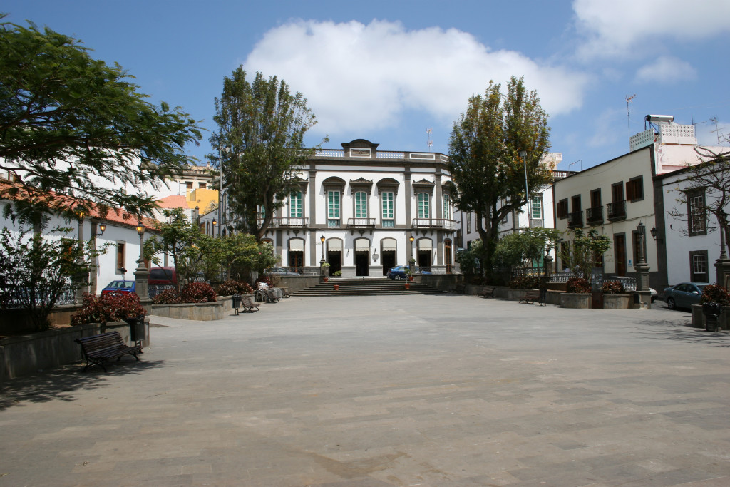 The Plaza de San Juan in the Canary city of Arucas
Photo credit Ayuntamiento de Arucas